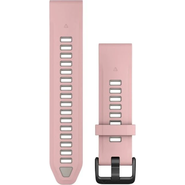 Bracelet Garmin QuickFit® 20 en Silicone Rose - Taille Unique