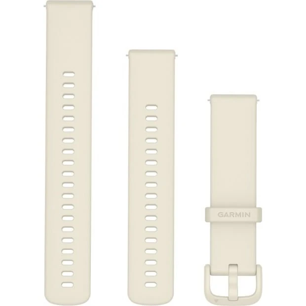 Garmin Bracelet Silicone 20 mm Bone - Quick Release