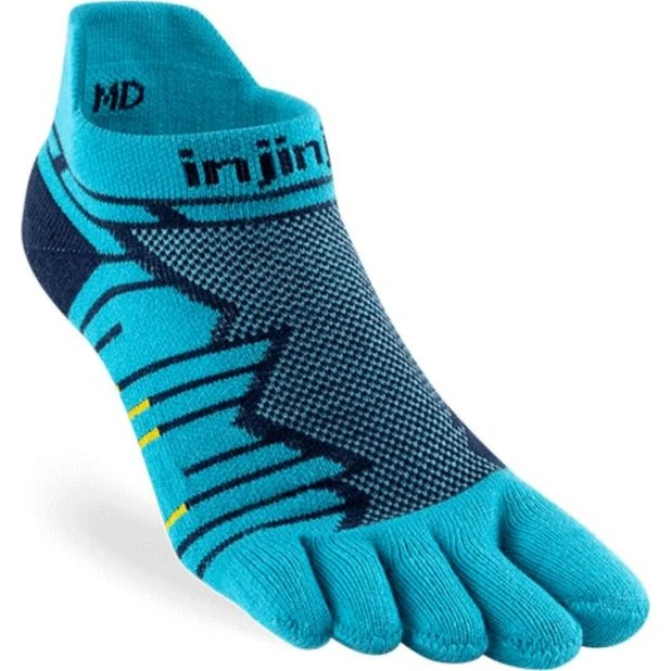 Injinji Ultra Run Mid Weight No-show T. S 37-40 Bleu