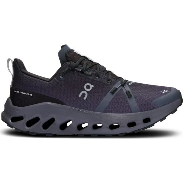 On Cloudsurfer Trail WP - Chaussures de trail imperméables Noir