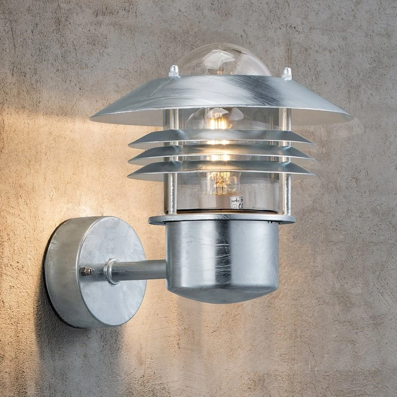 Nordlux Applique Murale Extérieure Vejers en Acier Galvanisé
