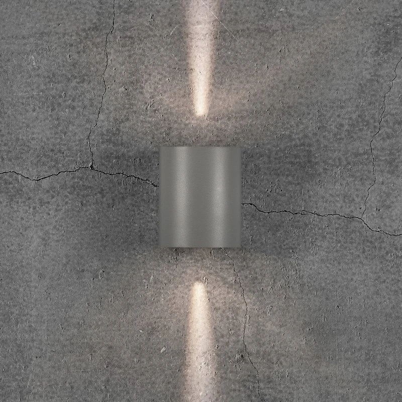Nordlux Canto 2 Applique Murale LED Grise - Design Moderne