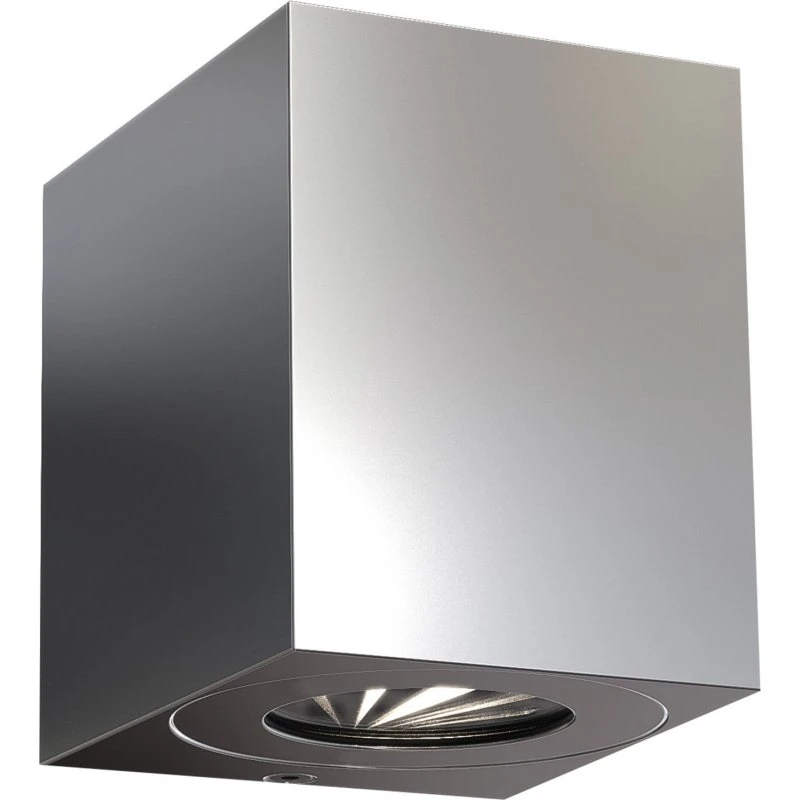 Applique murale Nordlux Canto Kubi 2 en acier inoxydable