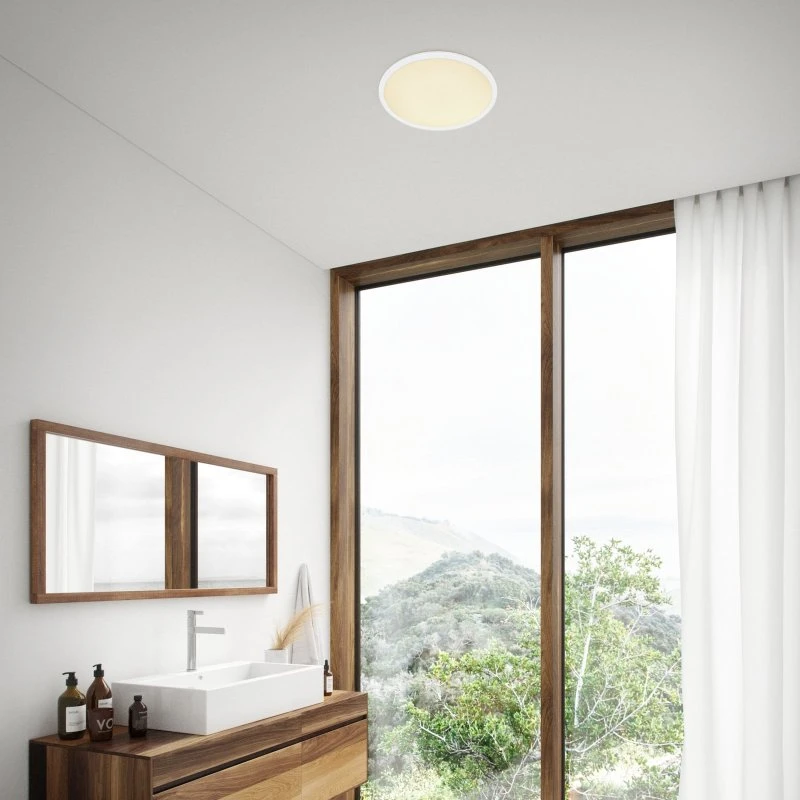 Nordlux Oja 60 Plafonnier LED Blanc - 3 Niveaux de Luminosité