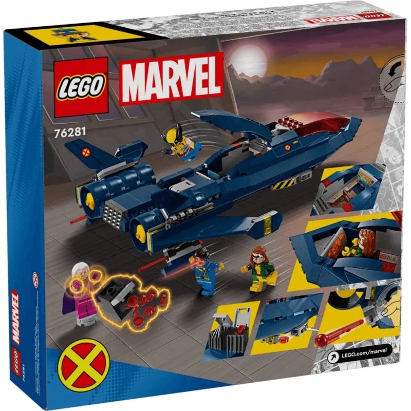 LEGO Marvel X-Jet des X-Men 76281 - 8+ ans