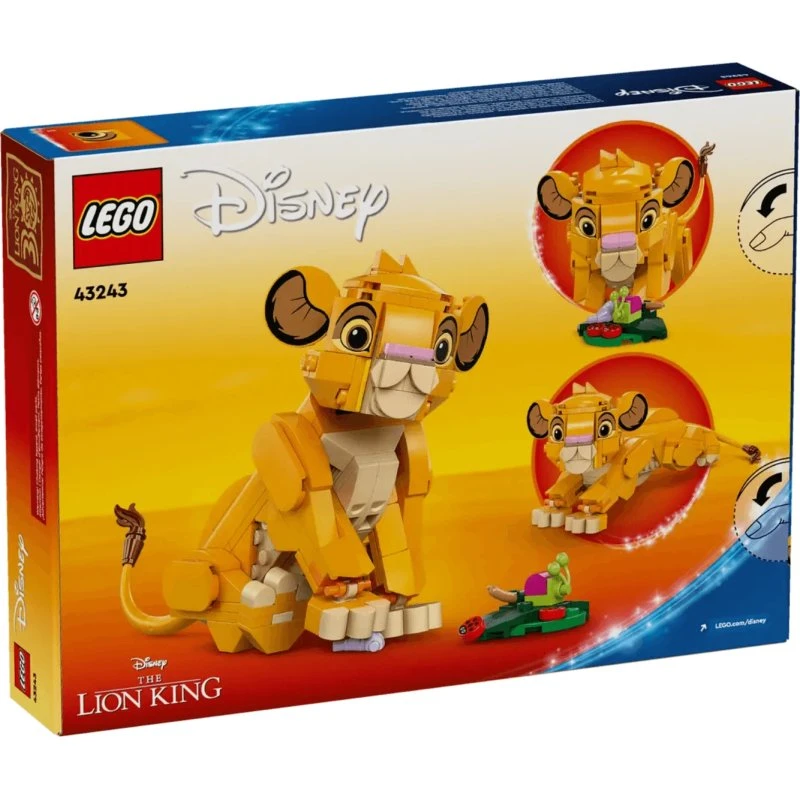 LEGO Disney Simba le Roi Lion 43243 - 6 ans et plus
