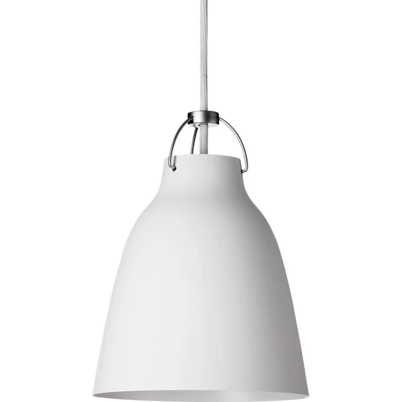 Fritz Hansen Caravaggio P1 Suspension Blanc Mat