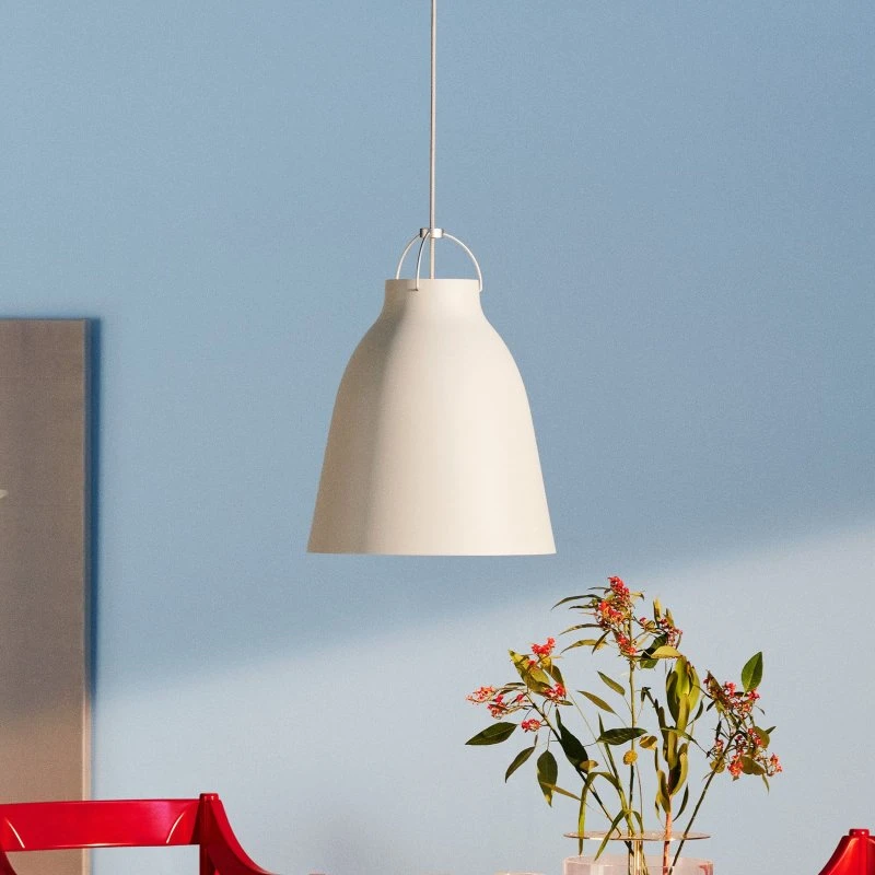 Fritz Hansen Suspension Caravaggio P3 Blanc Mat