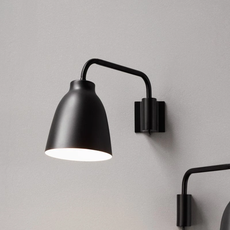 Fritz Hansen Applique murale Caravaggio Noir
