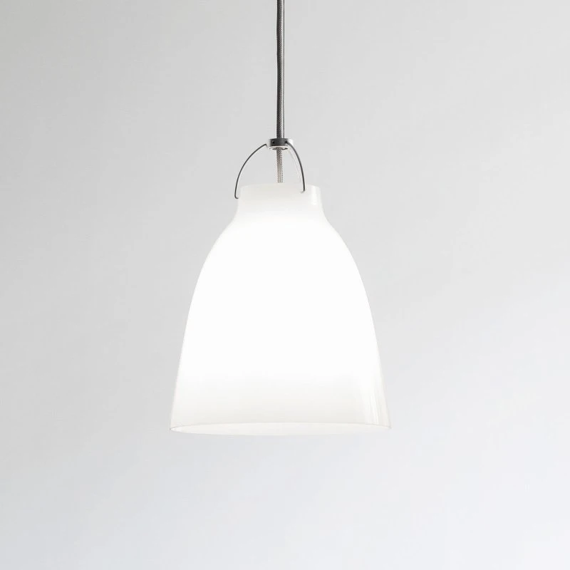 Fritz Hansen Caravaggio P2 Suspension Verre Opale Ø 25,8 cm