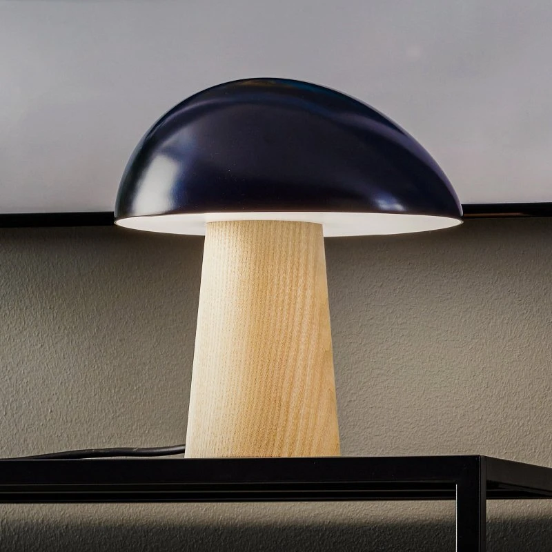 Fritz Hansen Lampe à poser Night Owl - Bleu / Frêne