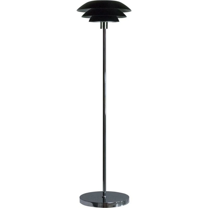 Dyberg Larsen Lampadaire DL31 Noir Mat - Design Scandinave