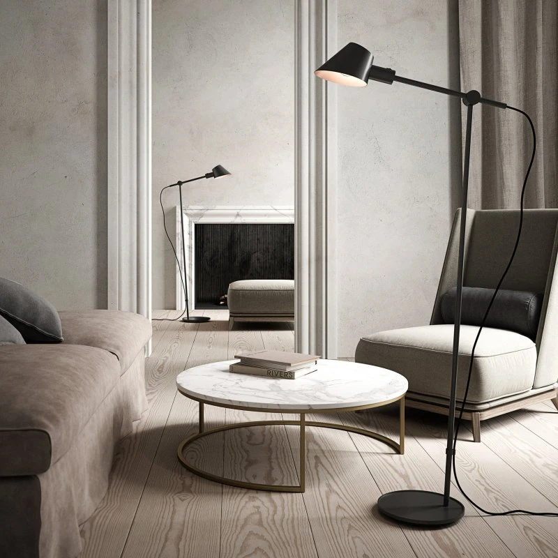 DFTP by Nordlux Lampe sur pied Stay, noire