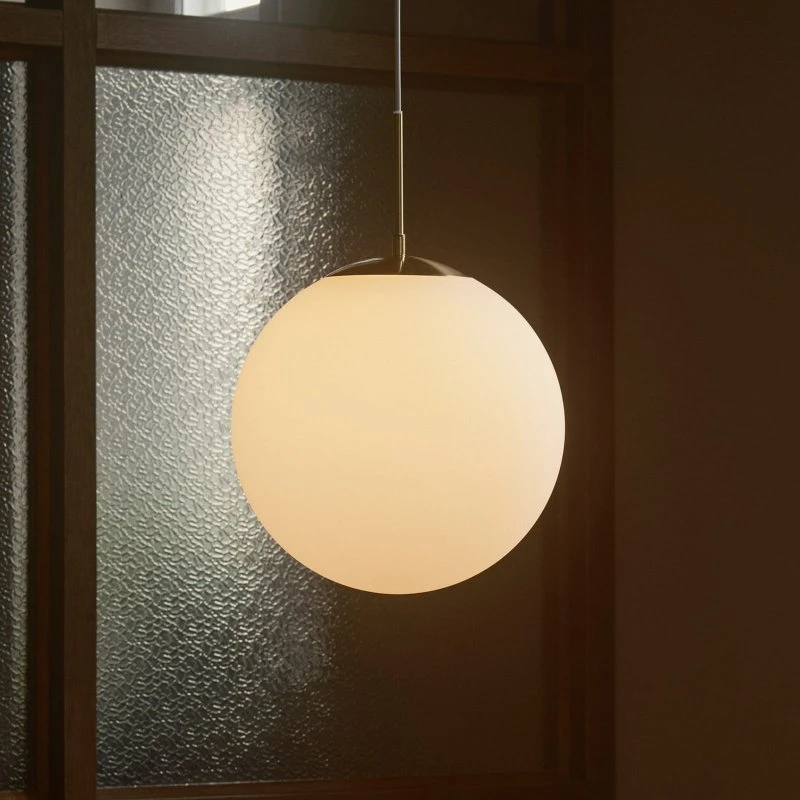 Nordlux Suspension Grant 25 - Laiton et Verre Opale