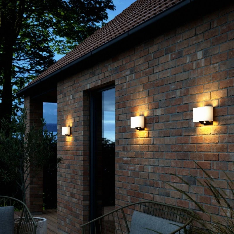 Nordlux Applique Murale Solaire Piola White - LED & Détecteur