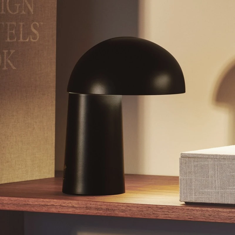 DFTP by Nordlux Lampe de table rechargeable Faye Black