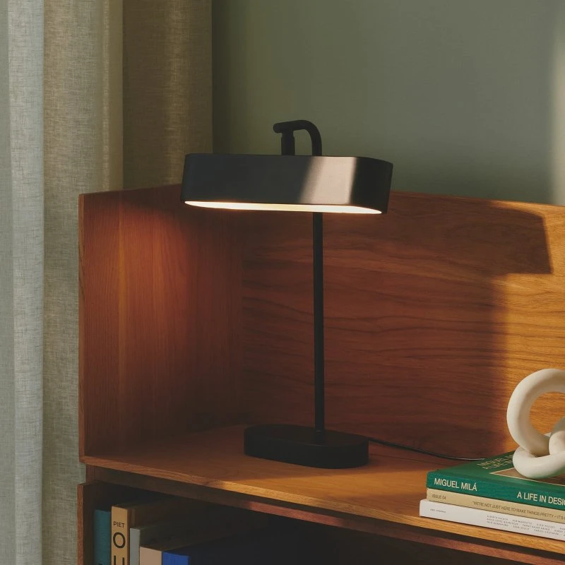 Nordlux Lampe de Table Merlin - Noir - Métal