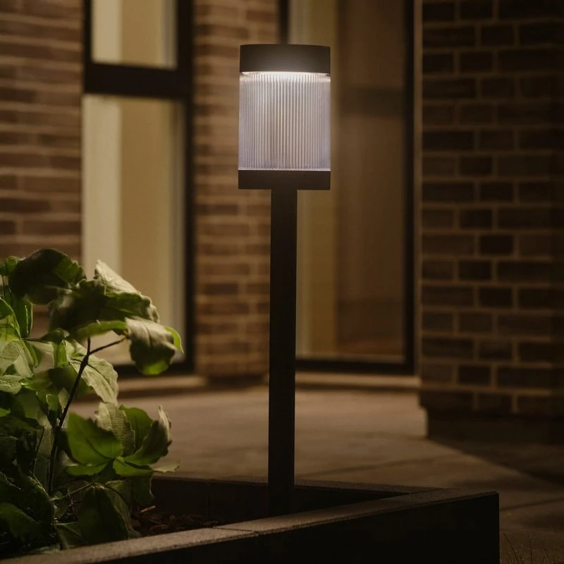 Nordlux Coupar Lampe de Jardin Solaire - Noir - Aluminium