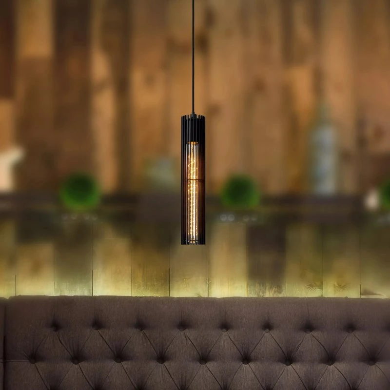 Lucide Suspension Lionel - Noir - Design Moderne en Métal