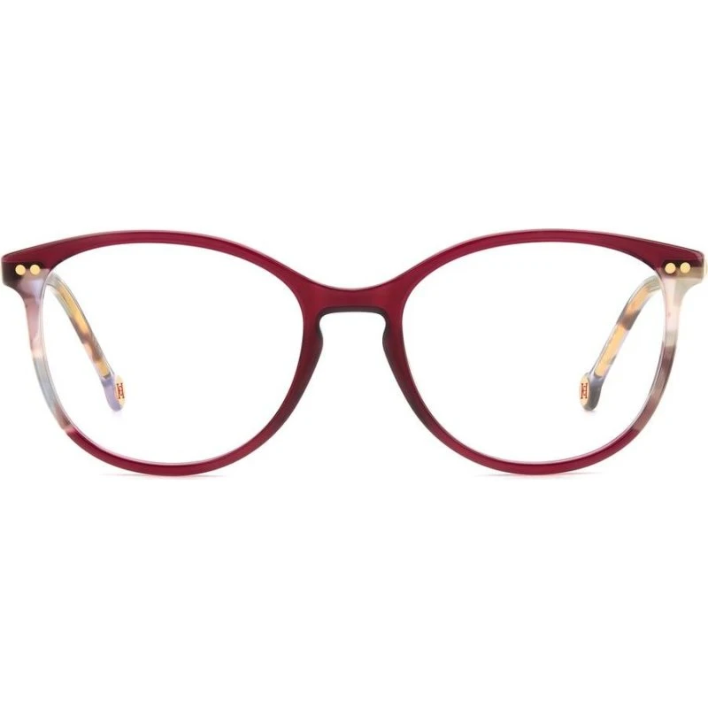 Carolina Herrera HER 0247 Lunettes de Vue Carrées Rouges