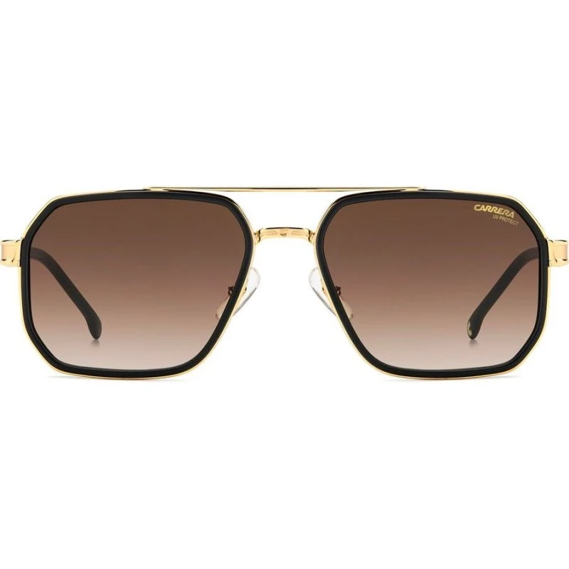 Carrera 1069/S Lunettes de Soleil Homme Rectangulaires Noires
