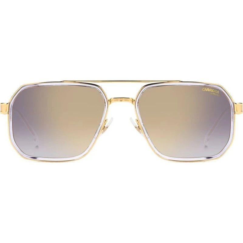 Carrera 1069/S Lunettes de Soleil Homme Dorées Rectangulaires
