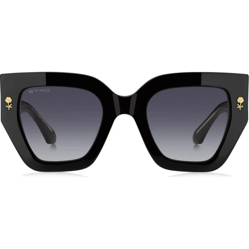 Etro Lunettes de Soleil Etro 0010/S Papillon Noir et Gris