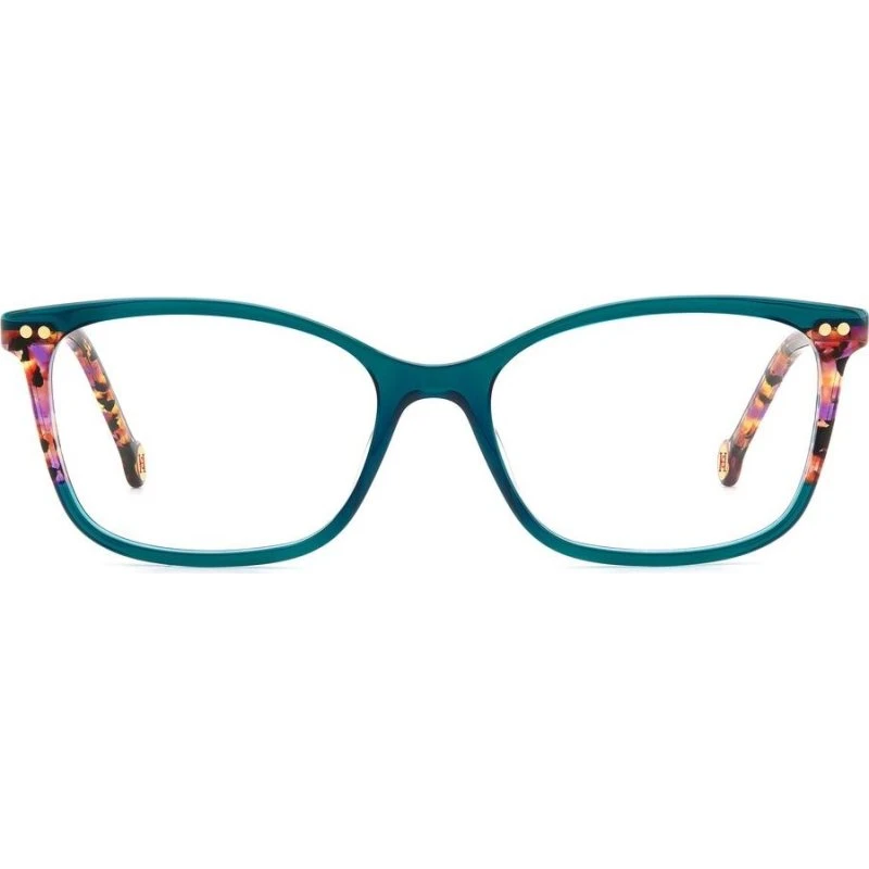 Carolina Herrera HER 0246 Lunettes de Vue Femme Vert Rectangulaire