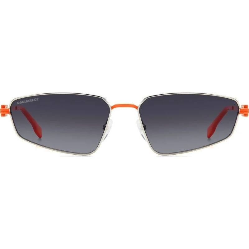 Dsquared2 Icon 0015/S Lunettes de Soleil Homme Géométriques Palladium
