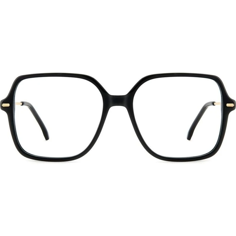 Carrera 3038 Lunettes de Vue Femme Carrées Noires 55mm
