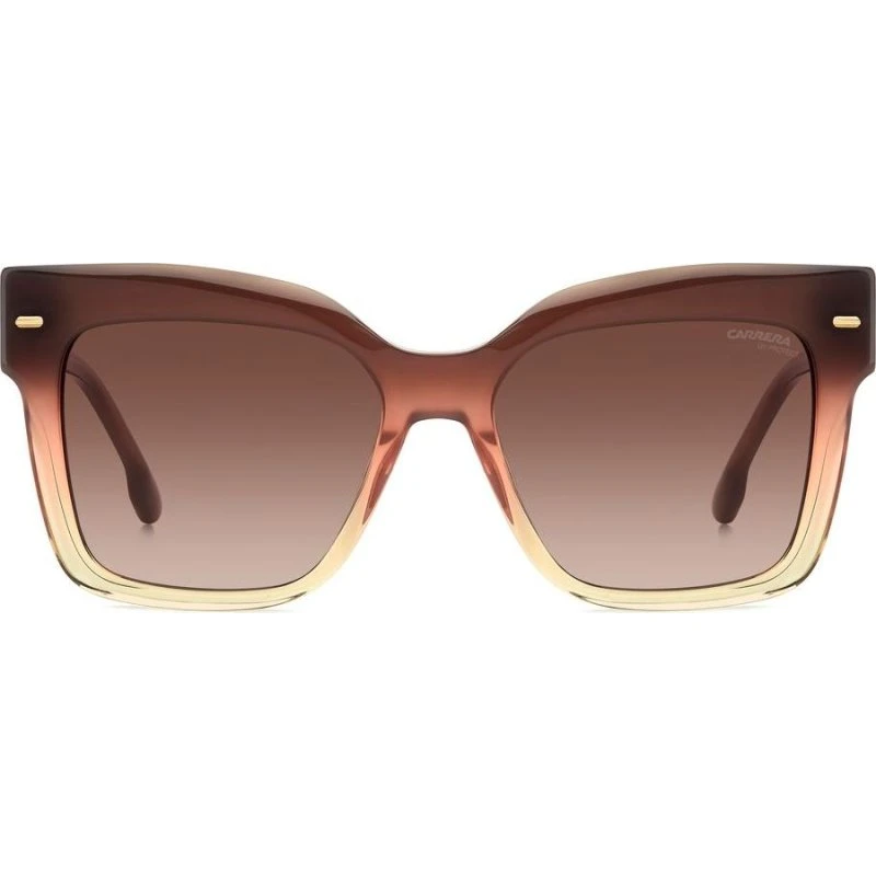 Carrera 3037/S Lunettes de Soleil Femme Marron Géométriques 54mm