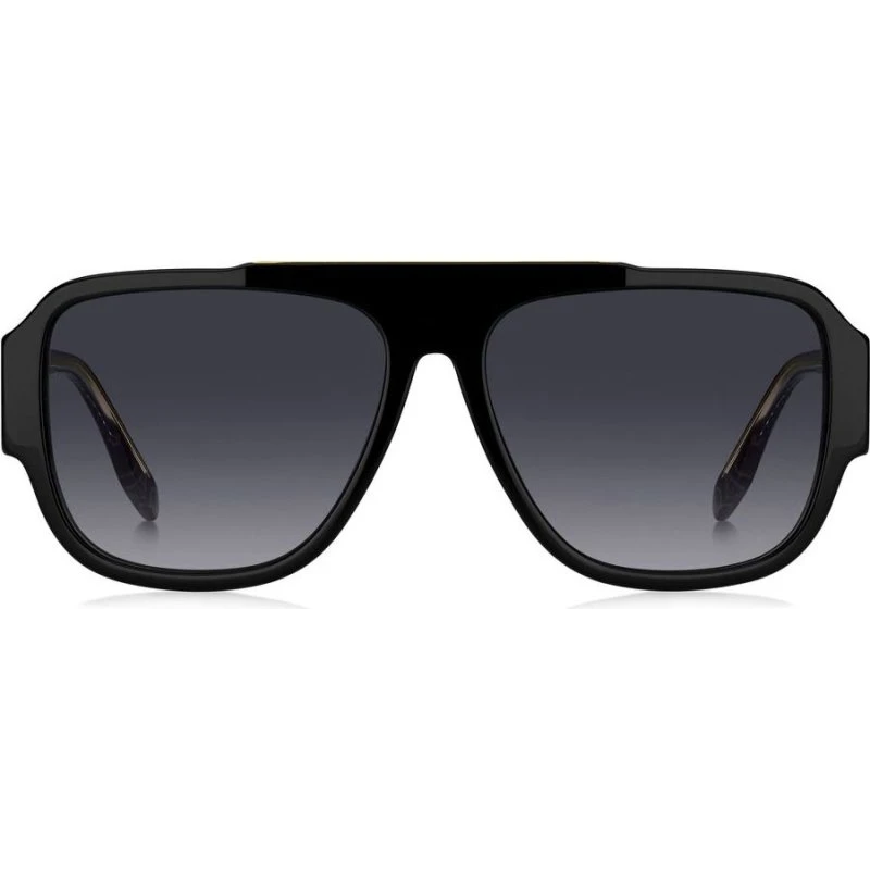 Marc Jacobs Marc 756/S Lunettes de Soleil Homme Noires Rectangulaires