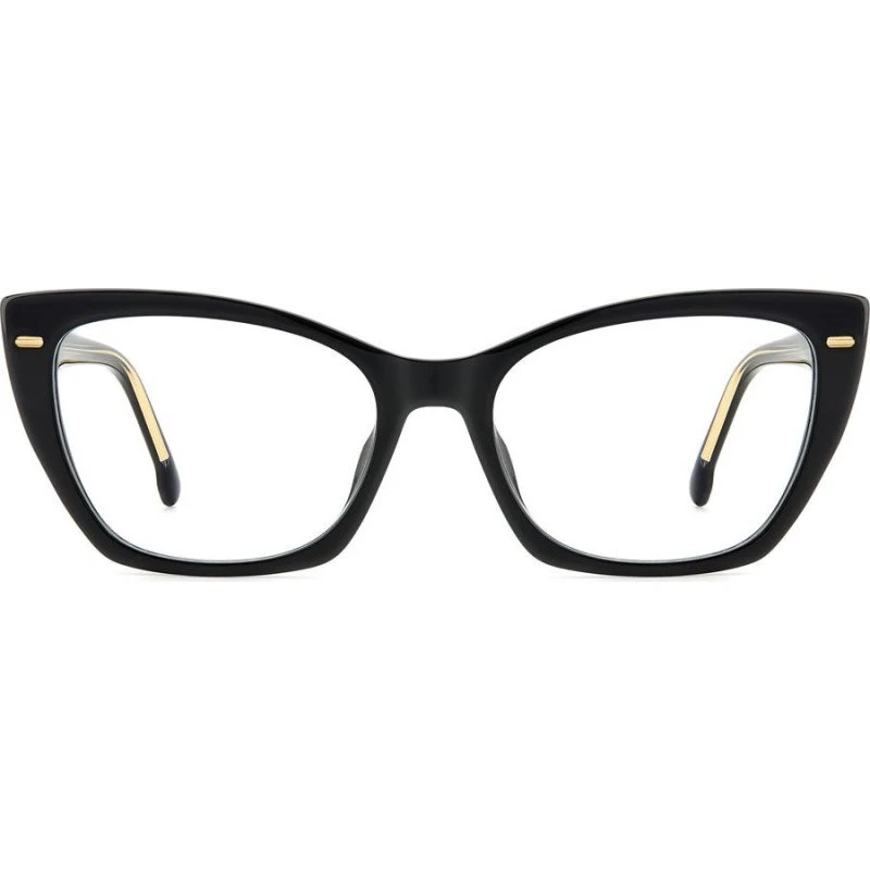 Carrera 3036 Lunettes de Vue Femme Carrées Noires 54mm