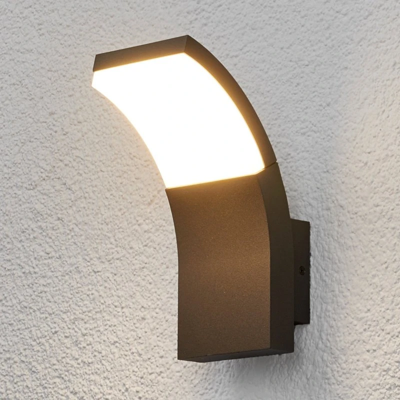 Lucande Timm Applique Murale Extérieure LED Anthracite