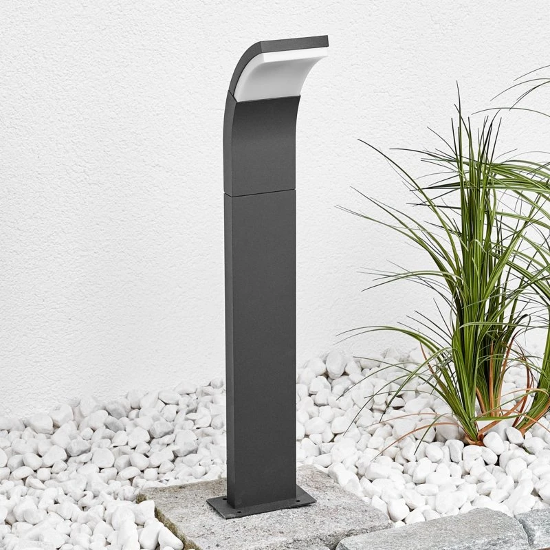 Lucande Borne Lumineuse Extérieure Timm LED - Anthracite