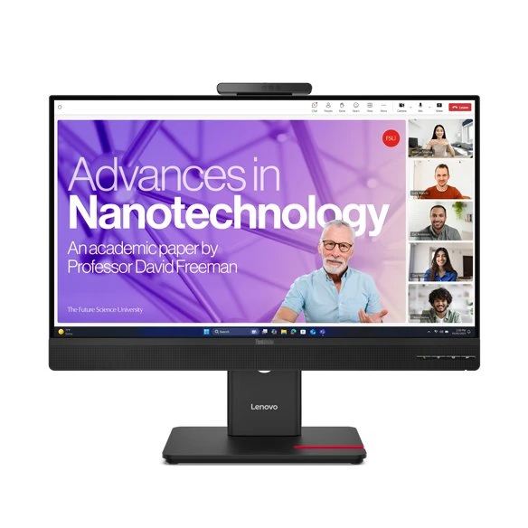 Lenovo ThinkVision T24-4v Moniteur 23.8" Full HD Noir