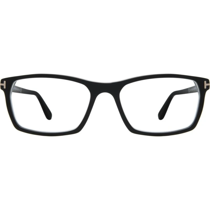 Tom Ford FT 5295 Lunettes de Vue Homme Géométriques Noires