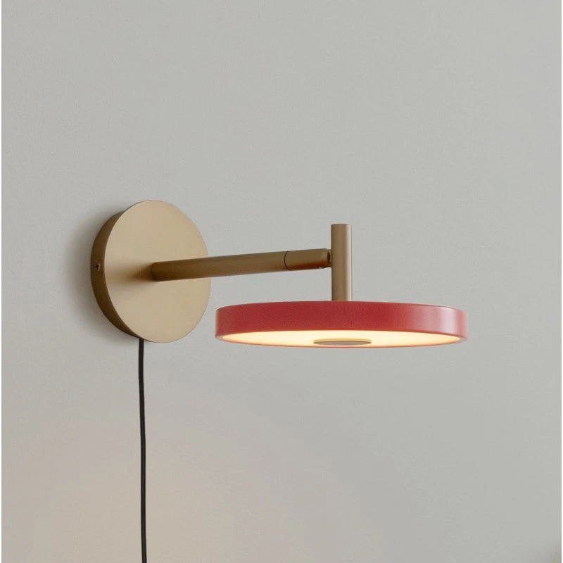 Applique murale LED UMAGE Asteria Short, Rosé/Laiton