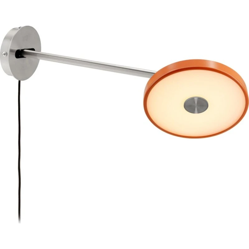 UMAGE Asteria Long Applique murale LED Orange et Acier