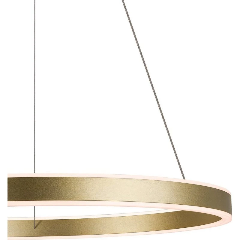 SLV Suspension LED One 60 Dorée - Anneau Moderne Ø 60 cm