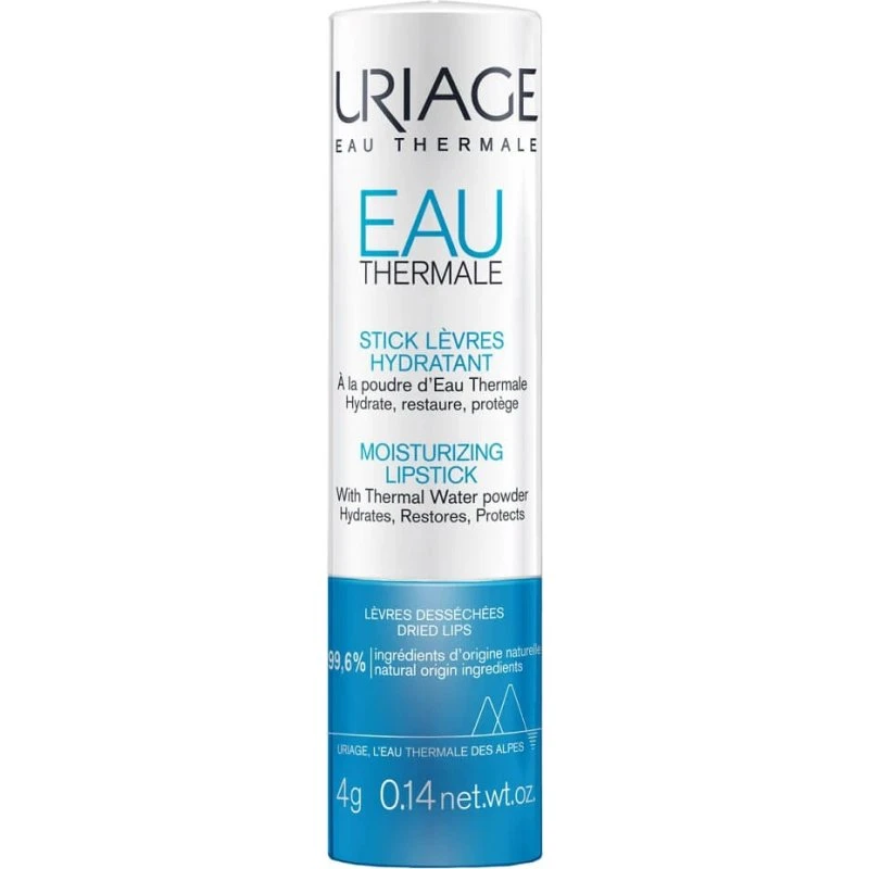 Uriage Stick Hydratant Lèvres Eau Thermale, 4g