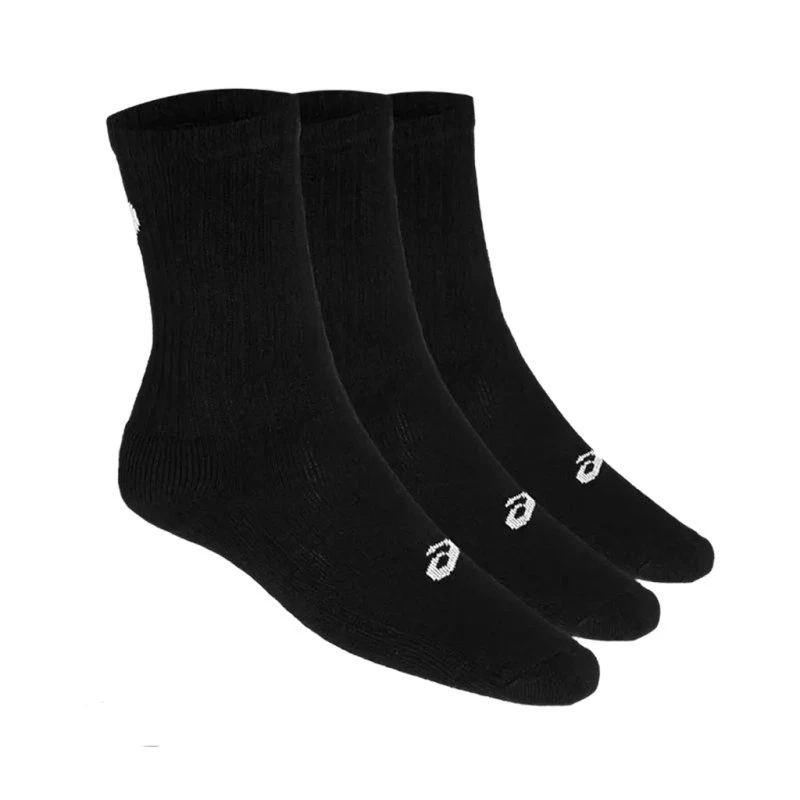 Asics Chaussettes Crew Noir (Pack de 3)