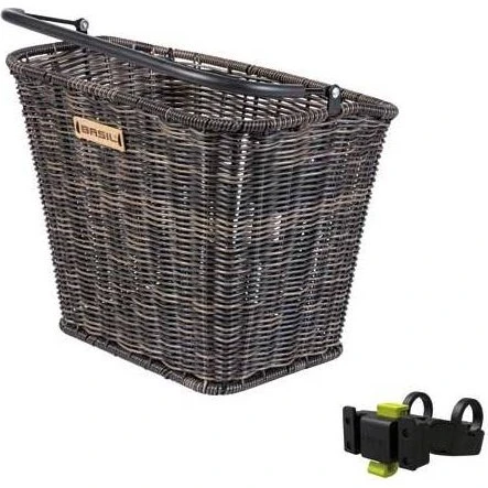 Basil Bremen RL Panier Vélo KlickFix Guidon Brun