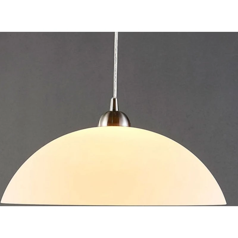 Lindby Valeria - Suspension en verre blanc opale, Ø 40 cm