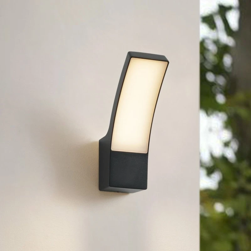 Applique murale extérieure LED Ilvita Lindby - Anthracite