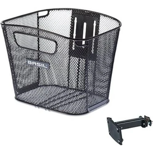 Basil Bold Panier à Vélo Fixe FM - Noir