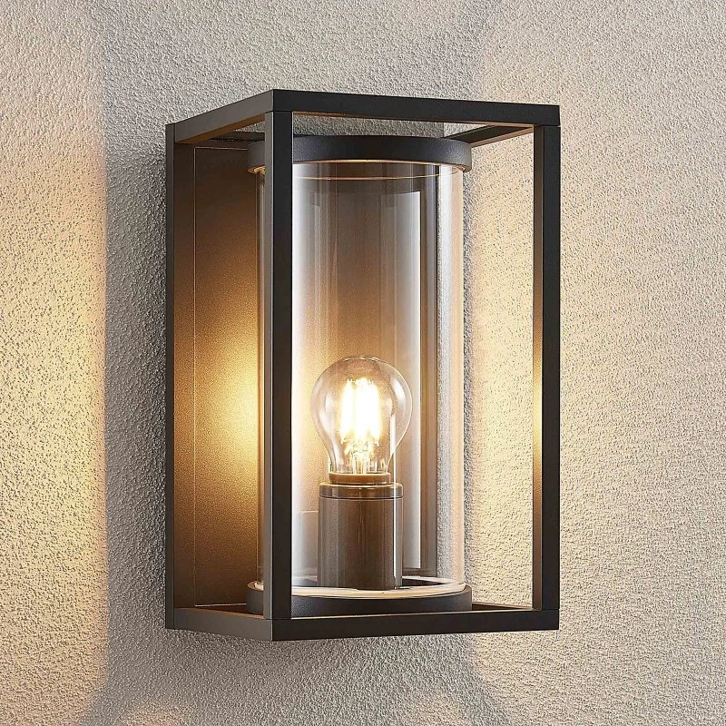 Lucande Applique Extérieure Brienne - Anthracite - Aluminium