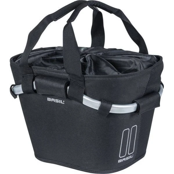 Basil Classic CarryAll 15L Noir KlickFix