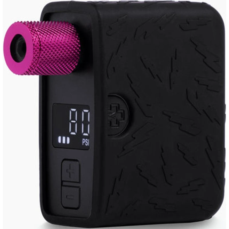Muc-Off Airmach Mini Pro Électrique 120PSI Noir/Rose