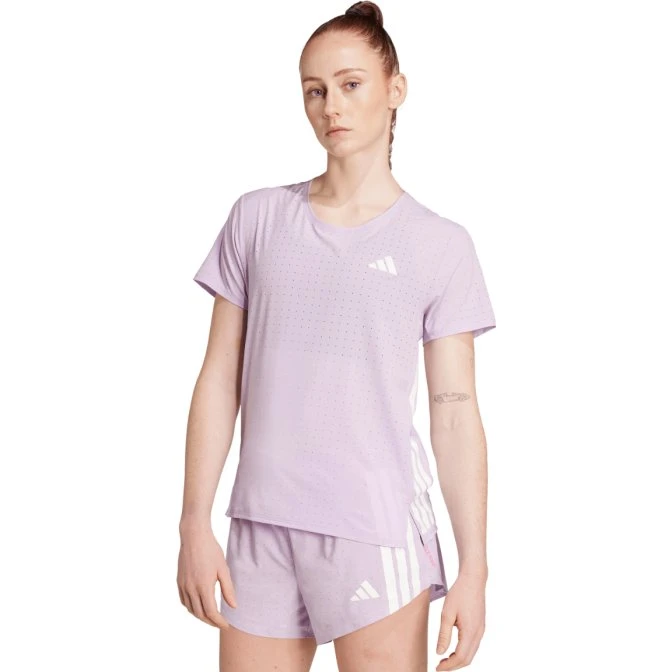 adidas T-shirt de running Adizero Femme Violet